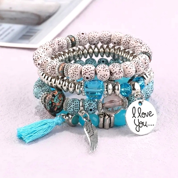 NWT Layered Bracelet Bundle - Picture 1 of 2
